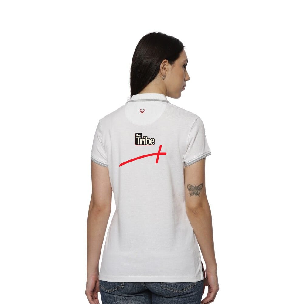 Allen Solly Polo T-shirt Women- White